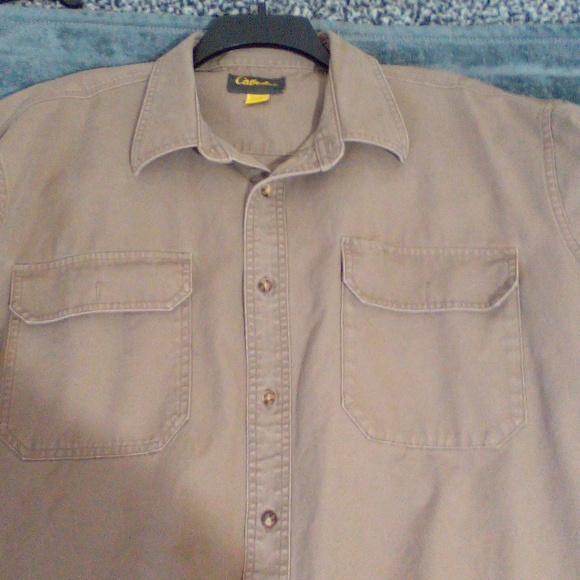 Big Man's Short Sleeve Button Down - Picture 6 of 7